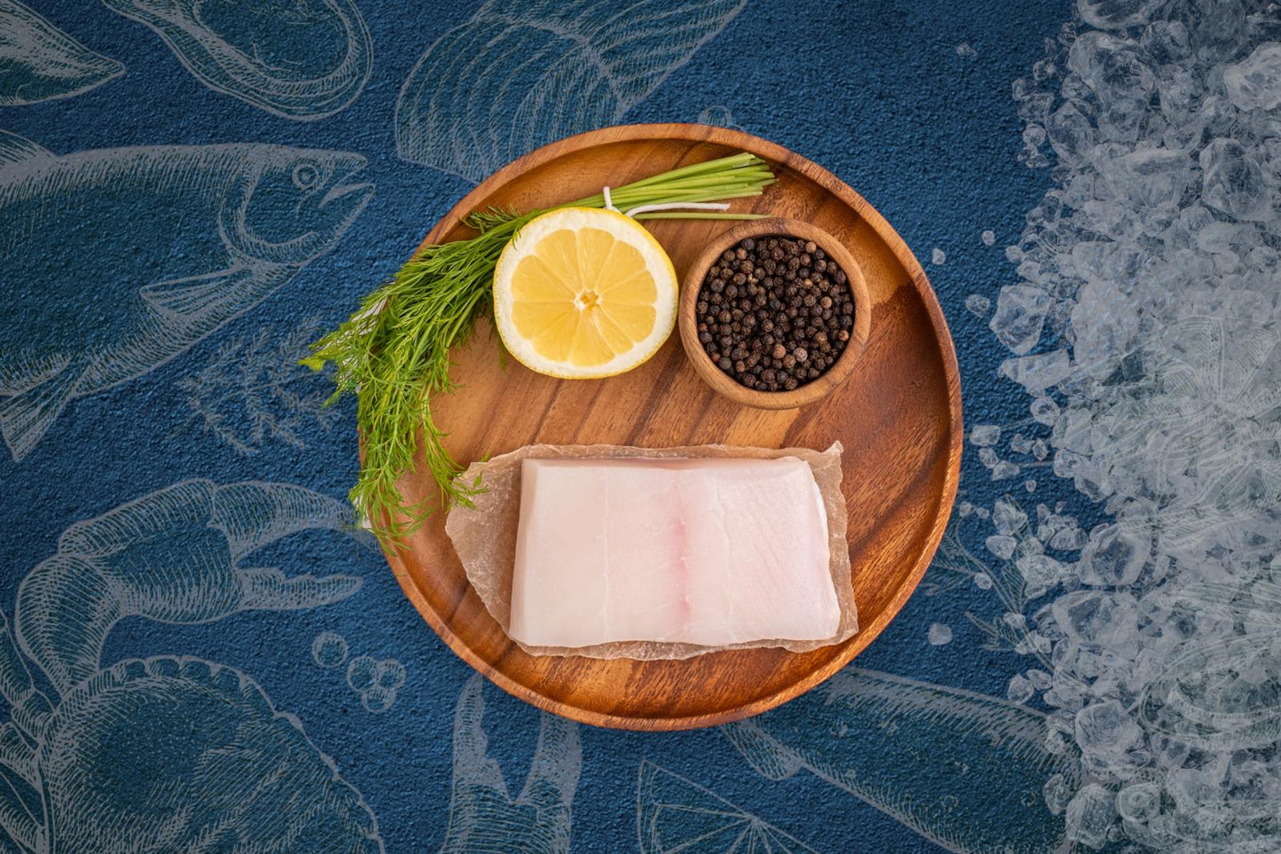 Halibut Portion