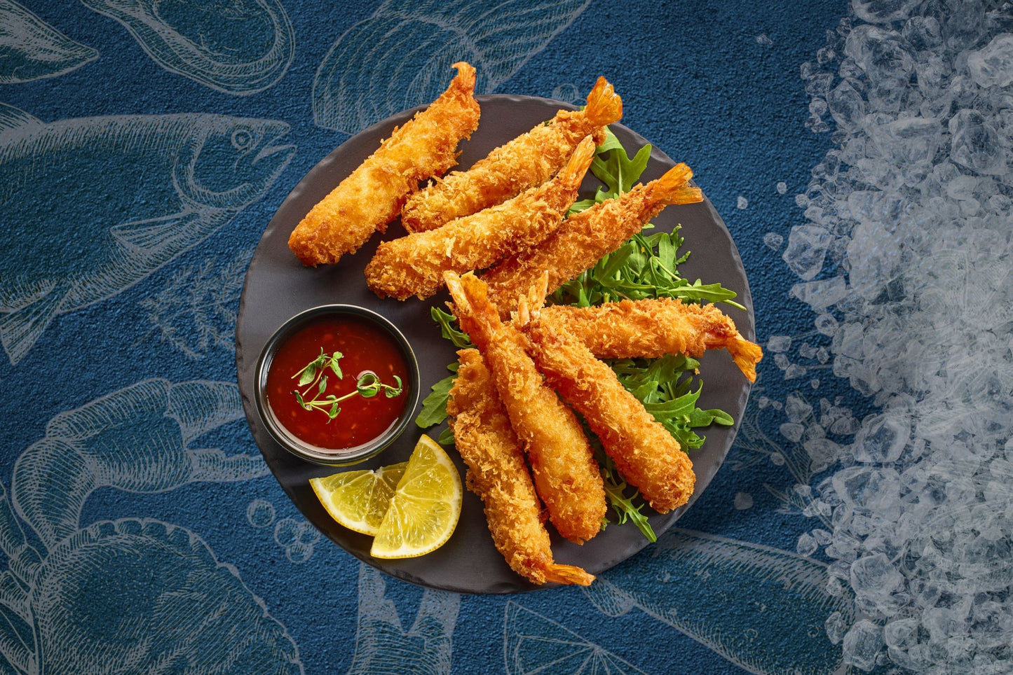 Breaded Torpedo King Prawns