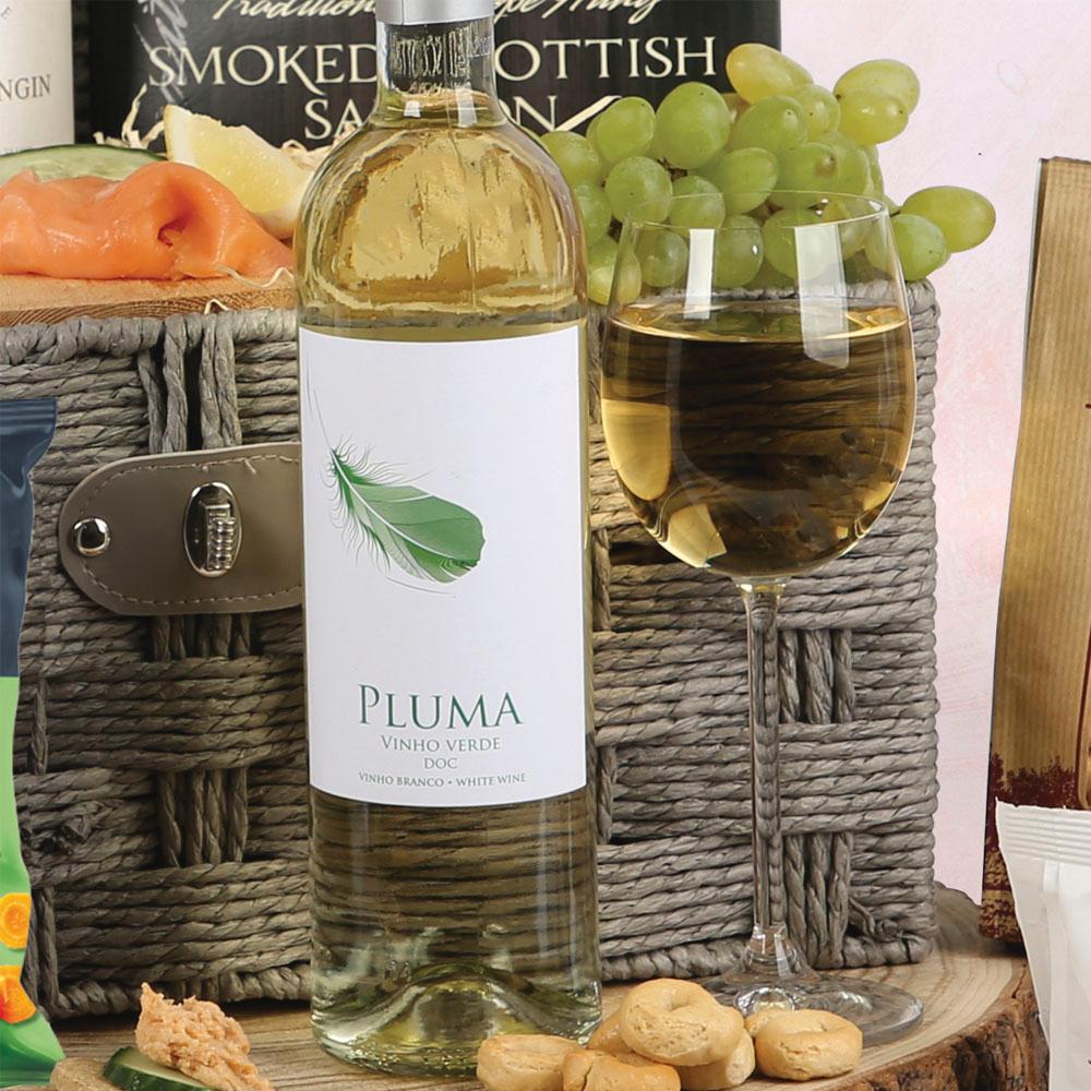 Neptune's Feast Hamper in Wicker Basket