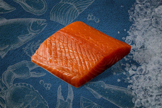 Hot Smoked Salmon Portion (100g)