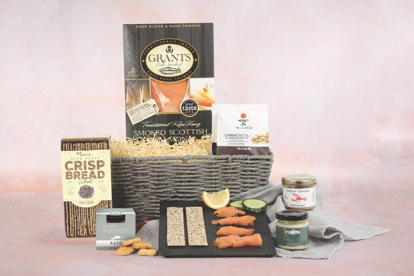 Deliciously Fishy in a Basket
